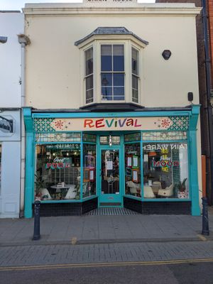 Reopened at new location on high street at Revival in Whitstable