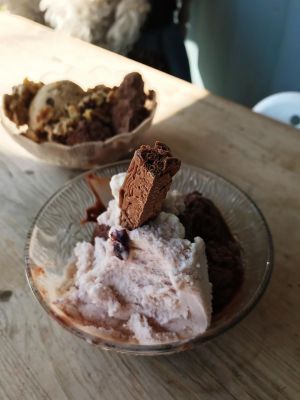 Love the ice cream  at Revival in Whitstable