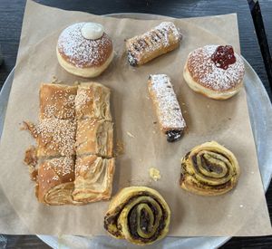 Vegan pastries we tried!  at Frena Bakery and Café - Soma in San Francisco