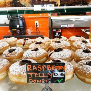 Vegan donuts  at Frena Bakery and Café - Soma in San Francisco