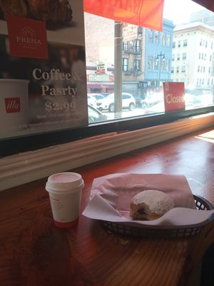 Krapfen con marmellata at Frena Bakery and Café - Soma in San Francisco