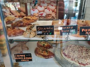 Vegan puffs at Frena Bakery and Café - Soma in San Francisco