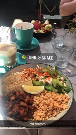 mariachi bowl #Veganuary at Tonic & Grace in Malvern