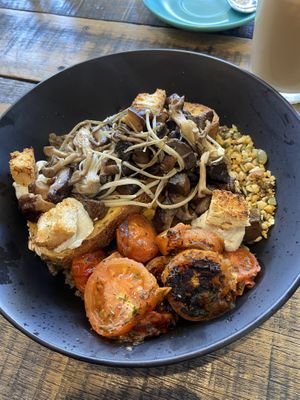 Mr gillen stalk (mushrooms on pumpkin toast)  at Tonic & Grace in Malvern