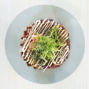 Vegan Okonomiyaki at Tonic & Grace in Malvern