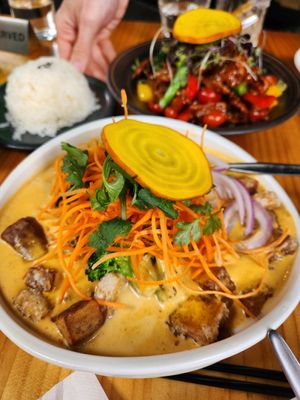 Southern Curry with Tofu (vegan) at Hochi Mama in Melbourne