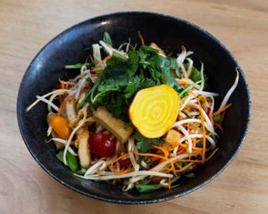 Paw Paw Salad with Crispy Tofu at Hochi Mama in Melbourne
