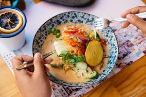 Panang-Style Southside Tofu Curry  at Hochi Mama in Melbourne