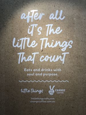   at Little Things Coffee in Blackburn