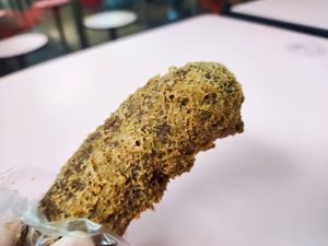 Fried banana at Kee's Crispy Goreng Pisang in Central Singapore