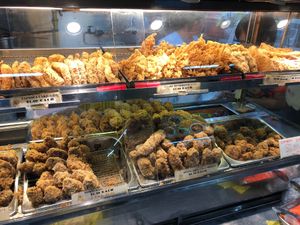 Fried selection at Kee's Crispy Goreng Pisang in Central Singapore