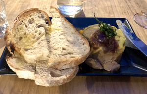 Faux gras (foie gras)  at L'Embargo in Toulouse