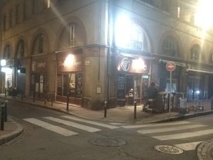 From the outside at L'Embargo in Toulouse