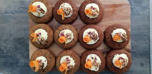 CARROT CAKE DONUTS at Way2live Cafe & Pantry in Hammondville