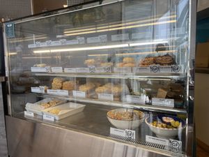 You can’t tell from this photo but there was an abundance of vegan sweets ♥️  at Way2live Cafe & Pantry in Hammondville