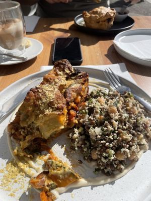 Sorry started eating 🤤🤤 the lasagne was amazing…I could eat that lasagne all day every day   at Way2live Cafe & Pantry in Hammondville