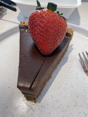 Chocolate Cake 😍 I took a bite by accident 🙄😅  at Way2live Cafe & Pantry in Hammondville