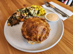 Lentil pie at Way2live Cafe & Pantry in Hammondville