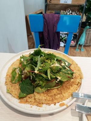 vegetable pancake at Way2live Cafe & Pantry in Hammondville