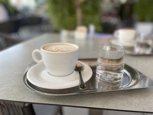   at Cafe Central in Portoroz