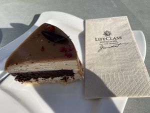   at Cafe Central in Portoroz