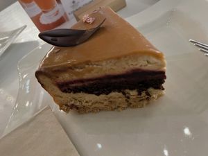 Torta di mandorle   at Cafe Central in Portoroz