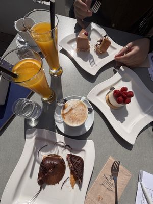   at Cafe Central in Portoroz