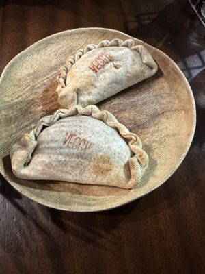 Veggie empanadas  at Santa & Co in Santander