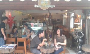 Shop front at Green Cottage in Outlying Islands