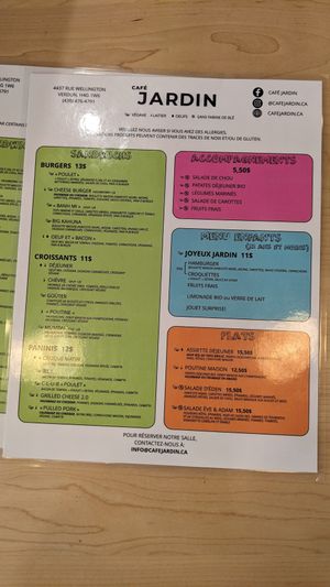  at Cafe Jardin in Verdun