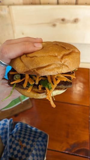 Banh mi at Cafe Jardin in Verdun