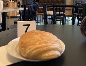 Vegan pain au chocolat!  at Cafe Jardin in Verdun