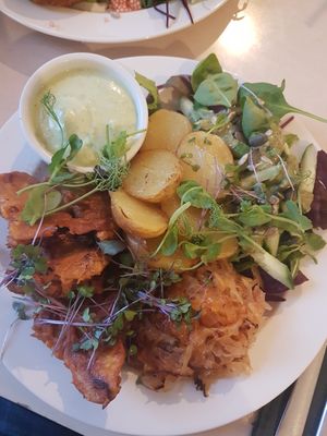 Meal 2 at Mazā Terapija in Riga