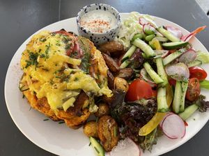 Schnitzel   at Mazā Terapija in Riga