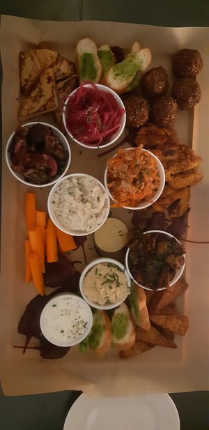 very big maza terapija meal for 2/4 people at Mazā Terapija in Riga