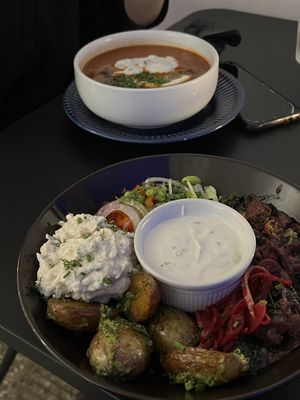 ‘ne- siļķes bļoda’ bowl  at Mazā Terapija in Riga