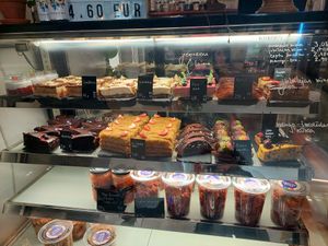 Desserts at Mazā Terapija in Riga