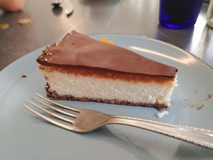 Dessert, one of several options at Mazā Terapija in Riga