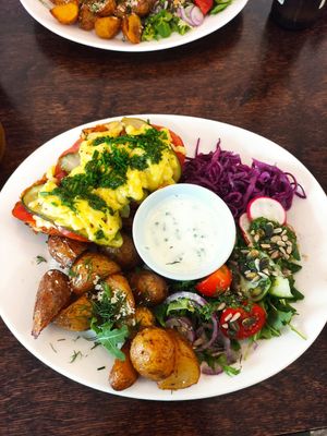 Schnitzel at Mazā Terapija in Riga