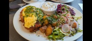 Schnitzel at Mazā Terapija in Riga