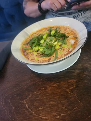 Tom Kha Soup at Mazā Terapija in Riga