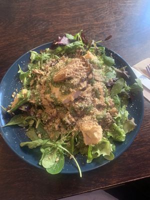 Mushroom risotto (really good)  at Mazā Terapija in Riga