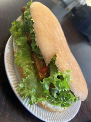 Soya-Sandwich 🥪  at Mazā Terapija in Riga