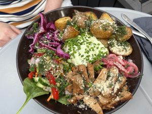 Kebab Bowl  at Mazā Terapija in Riga