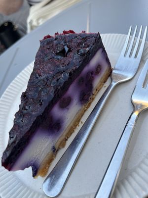 Berry based Cheesecake   at Mazā Terapija in Riga