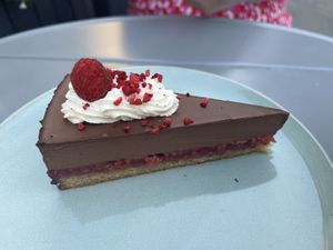 Best Cake in the World   at Mazā Terapija in Riga