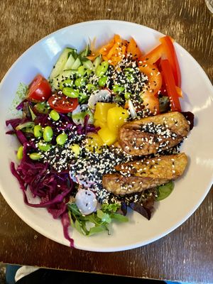 Tempeh Salad  at Mazā Terapija in Riga