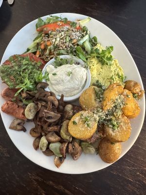 English breakfast   at Mazā Terapija in Riga