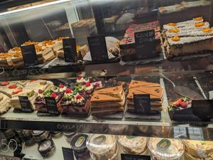 Cakes at Mazā Terapija in Riga