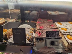 Cakes at Mazā Terapija in Riga